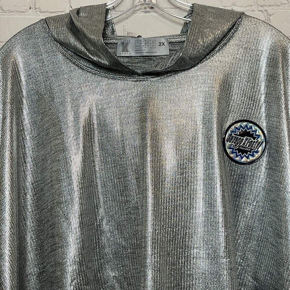 Savage X Fenty Chain Reaction Hooded Long Sleeve Tee - Picture 5 of 14